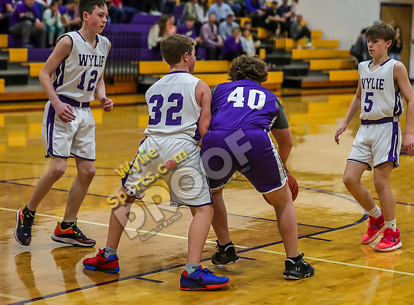 01-29-24 Wylie East vs Wylie West 7th Grade B Boys Basketball RK-56