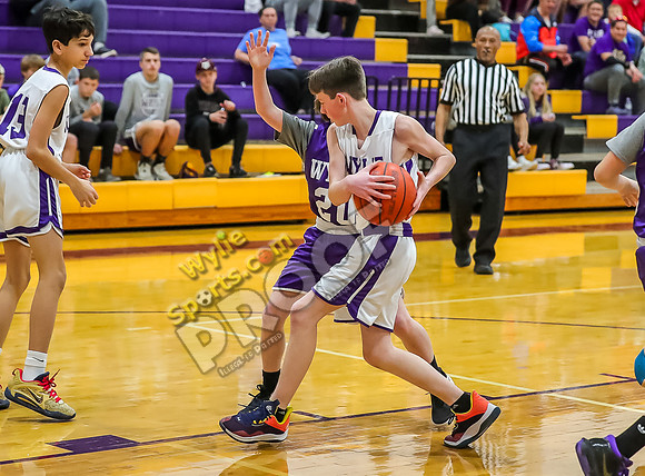 01-29-24 Wylie East vs Wylie West 7th Grade B Boys Basketball RK-63