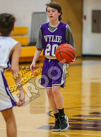 01-29-24 Wylie East vs Wylie West 7th Grade B Boys Basketball RK-70