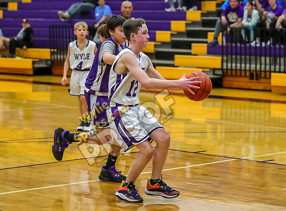 01-29-24 Wylie East vs Wylie West 7th Grade B Boys Basketball RK-84