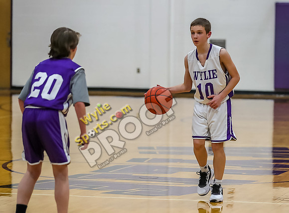 01-29-24 Wylie East vs Wylie West 7th Grade B Boys Basketball RK-93