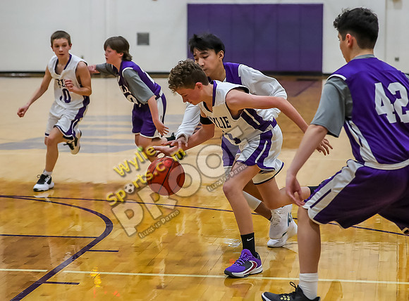 01-29-24 Wylie East vs Wylie West 7th Grade B Boys Basketball RK-96