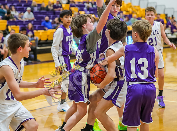 01-29-24 Wylie East vs Wylie West 7th Grade B Boys Basketball RK-100