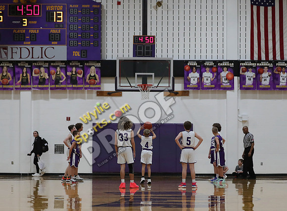 01-29-24 Wylie East vs Wylie West 7th Grade B Boys Basketball RK-143