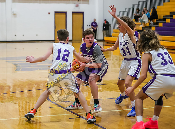 01-29-24 Wylie East vs Wylie West 7th Grade B Boys Basketball RK-152