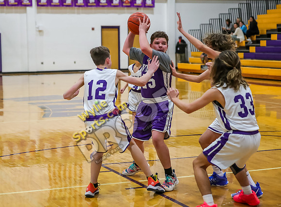 01-29-24 Wylie East vs Wylie West 7th Grade B Boys Basketball RK-153