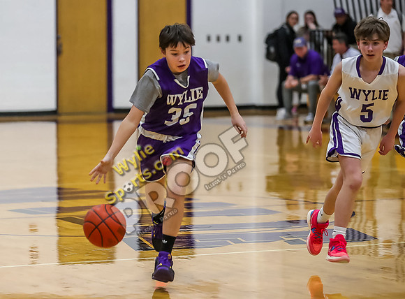01-29-24 Wylie East vs Wylie West 7th Grade B Boys Basketball RK-169