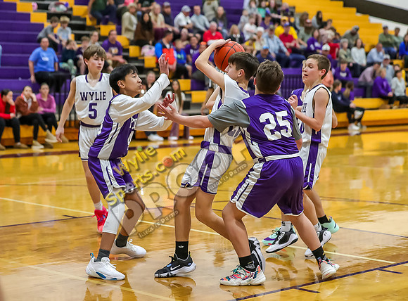 01-29-24 Wylie East vs Wylie West 7th Grade B Boys Basketball RK-197