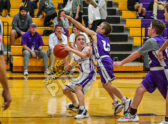01-29-24 Wylie East vs Wylie West 7th Grade B Boys Basketball RK-203