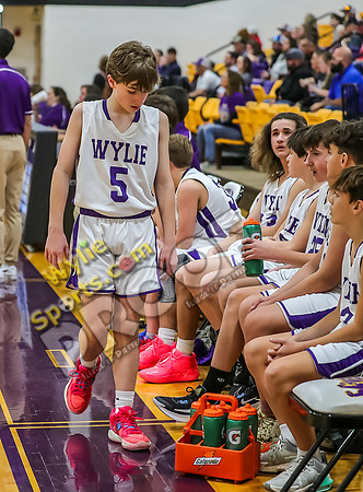 01-29-24 Wylie East vs Wylie West 7th Grade B Boys Basketball RK-206