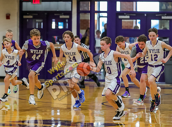 01-29-24 Wylie East vs Wylie West 7th Grade B Boys Basketball RK-211