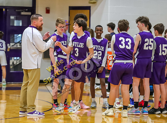 01-29-24 Wylie East vs Wylie West 8th Grade B Boys Basketball RK-1