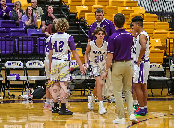 01-29-24 Wylie East vs Wylie West 8th Grade B Boys Basketball RK-22