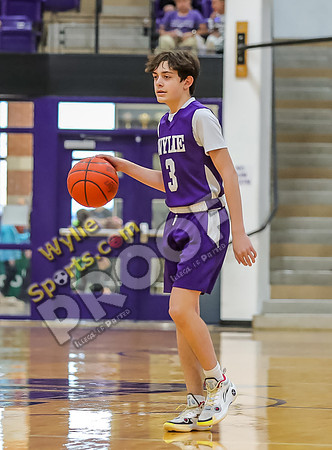 01-29-24 Wylie East vs Wylie West 8th Grade B Boys Basketball RK-35