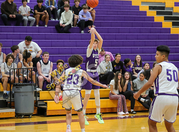 01-29-24 Wylie East vs Wylie West 8th Grade B Boys Basketball RK-39