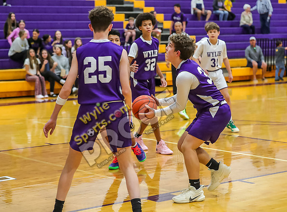 01-29-24 Wylie East vs Wylie West 8th Grade B Boys Basketball RK-40