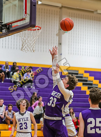 01-29-24 Wylie East vs Wylie West 8th Grade B Boys Basketball RK-41