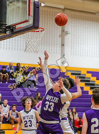 01-29-24 Wylie East vs Wylie West 8th Grade B Boys Basketball RK-42