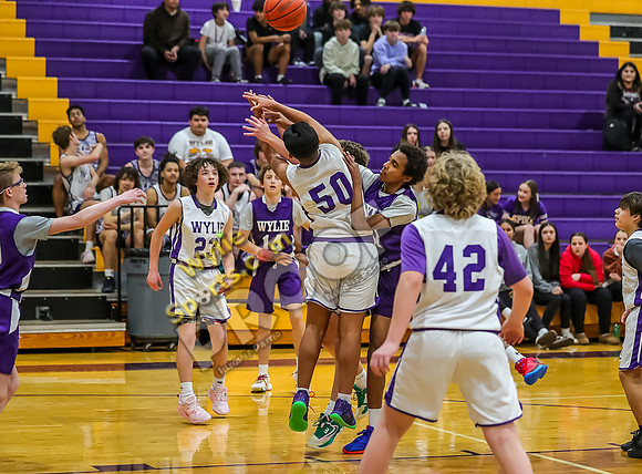 01-29-24 Wylie East vs Wylie West 8th Grade B Boys Basketball RK-52