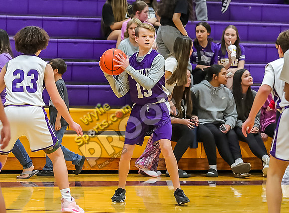 01-29-24 Wylie East vs Wylie West 8th Grade B Boys Basketball RK-79