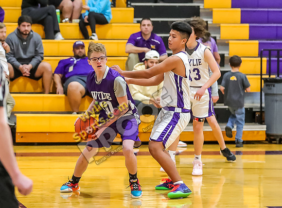 01-29-24 Wylie East vs Wylie West 8th Grade B Boys Basketball RK-81