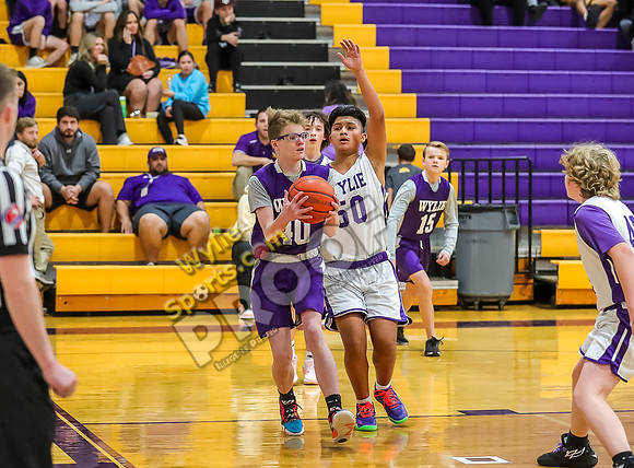01-29-24 Wylie East vs Wylie West 8th Grade B Boys Basketball RK-82