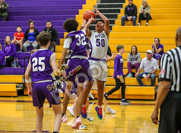 01-29-24 Wylie East vs Wylie West 8th Grade B Boys Basketball RK-102
