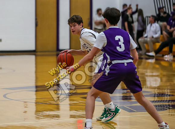 01-29-24 Wylie East vs Wylie West 8th Grade B Boys Basketball RK-110