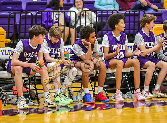 01-29-24 Wylie East vs Wylie West 8th Grade B Boys Basketball RK-127