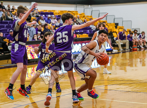 01-29-24 Wylie East vs Wylie West 8th Grade B Boys Basketball RK-131