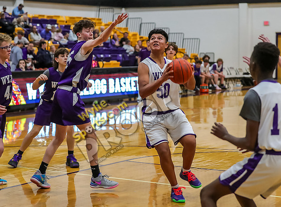 01-29-24 Wylie East vs Wylie West 8th Grade B Boys Basketball RK-132