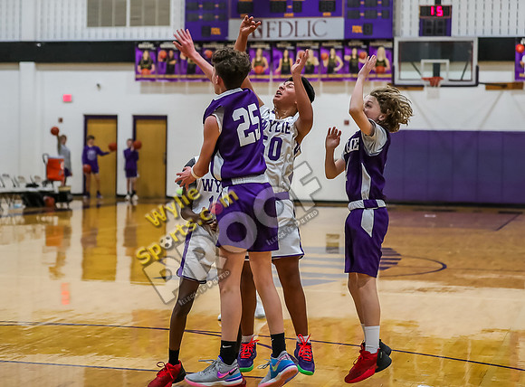 01-29-24 Wylie East vs Wylie West 8th Grade B Boys Basketball RK-136