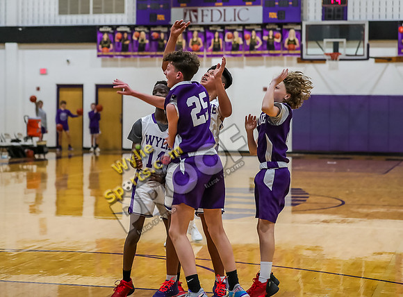 01-29-24 Wylie East vs Wylie West 8th Grade B Boys Basketball RK-137