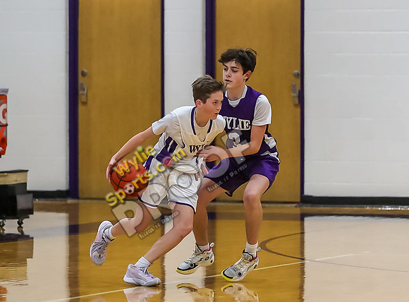 01-29-24 Wylie East vs Wylie West 8th Grade B Boys Basketball RK-143