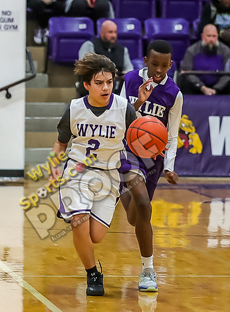 01-29-24 Wylie East vs Wylie West 8th Grade B Boys Basketball RK-149