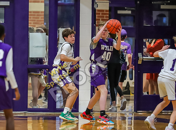 01-29-24 Wylie East vs Wylie West 8th Grade B Boys Basketball RK-153