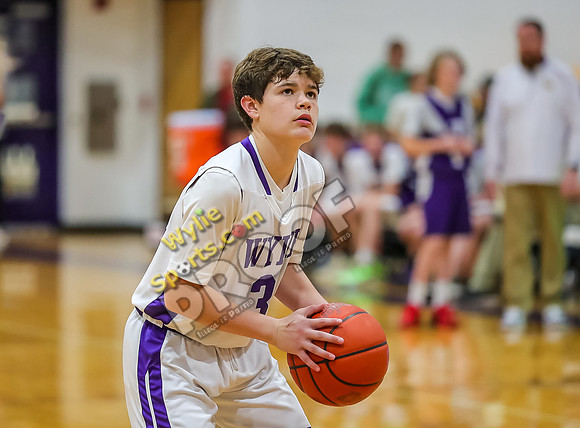 01-29-24 Wylie East vs Wylie West 8th Grade B Boys Basketball RK-162