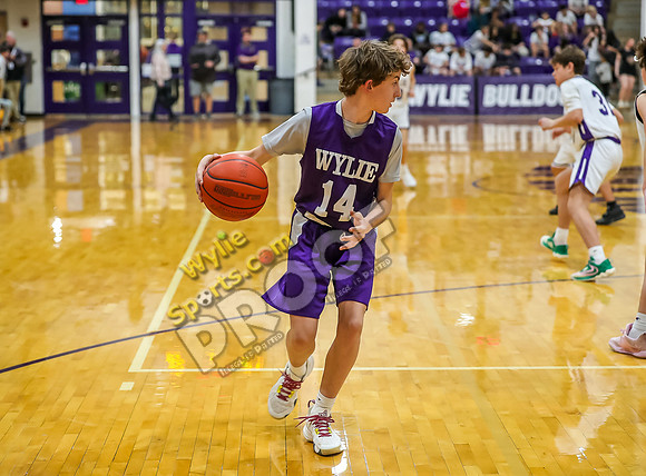 01-29-24 Wylie East vs Wylie West 8th Grade B Boys Basketball RK-164