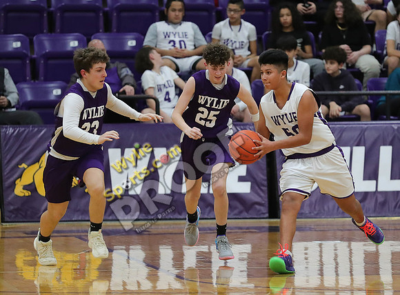 01-29-24 Wylie East vs Wylie West 8th Grade B Boys Basketball RK-175