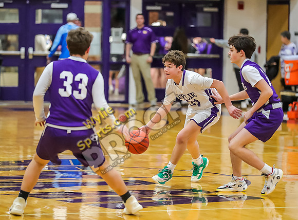 01-29-24 Wylie East vs Wylie West 8th Grade B Boys Basketball RK-187