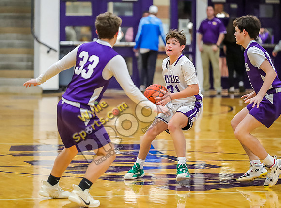 01-29-24 Wylie East vs Wylie West 8th Grade B Boys Basketball RK-188