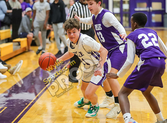 01-29-24 Wylie East vs Wylie West 8th Grade B Boys Basketball RK-192