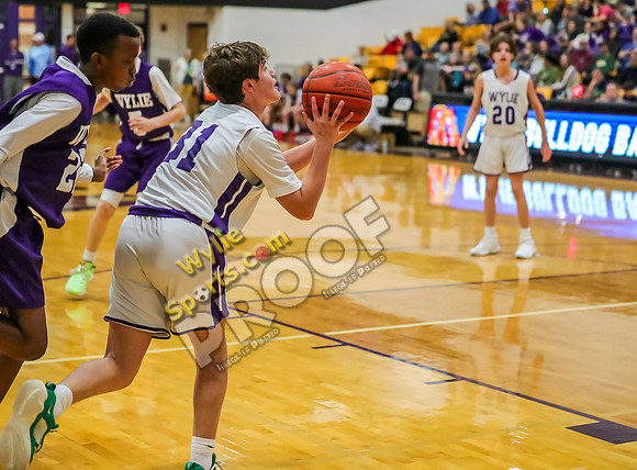 01-29-24 Wylie East vs Wylie West 8th Grade B Boys Basketball RK-194