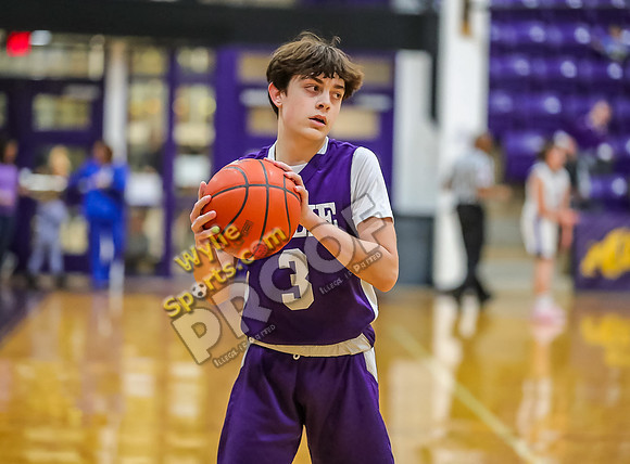 01-29-24 Wylie East vs Wylie West 8th Grade B Boys Basketball RK-201