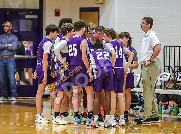 01-29-24 Wylie East vs Wylie West 8th Grade B Boys Basketball RK-206