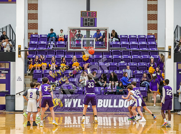 01-29-24 Wylie East vs Wylie West 8th Grade B Boys Basketball RK-217