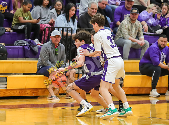 01-29-24 Wylie East vs Wylie West 8th Grade B Boys Basketball RK-221