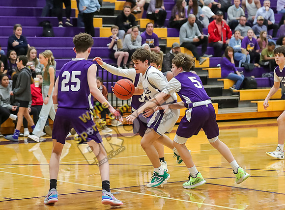 01-29-24 Wylie East vs Wylie West 8th Grade B Boys Basketball RK-227