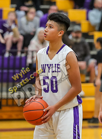 01-29-24 Wylie East vs Wylie West 8th Grade B Boys Basketball RK-246