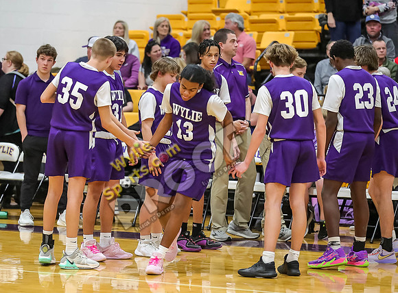 01-29-24 Wylie East vs Wylie West 8th Grade A Boys Basketball RK-6